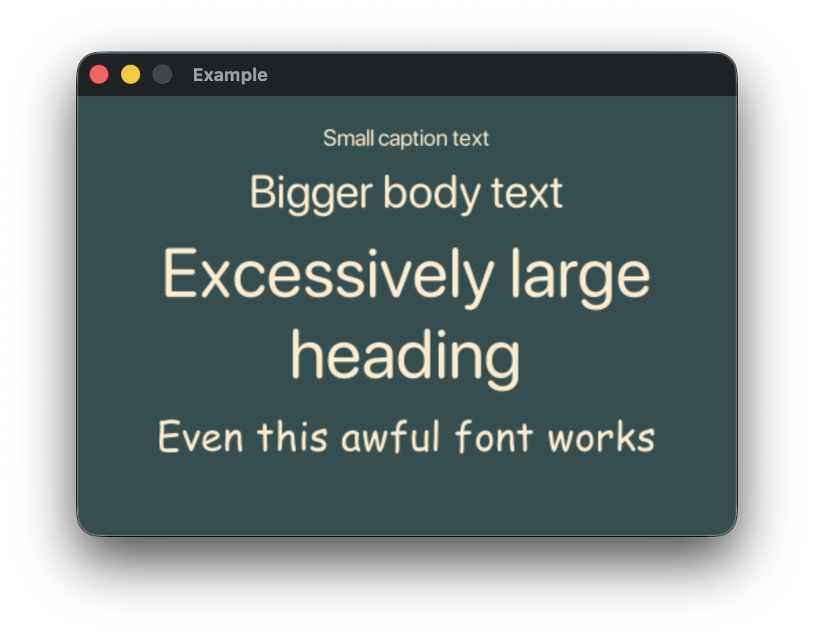 RustType Fonts